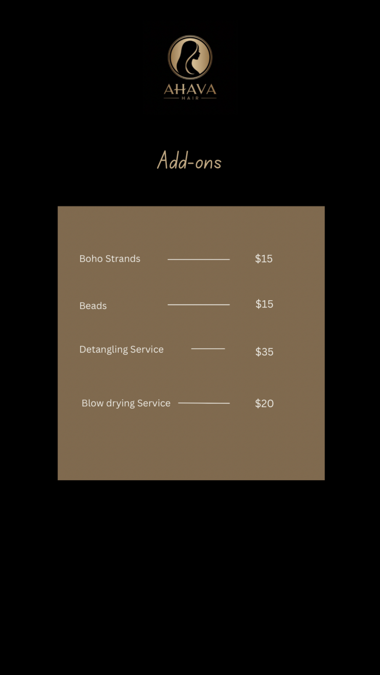 Cream Aesthetic Hair Stylist Price List Instagram Story 6 lara okulaja 768x1365